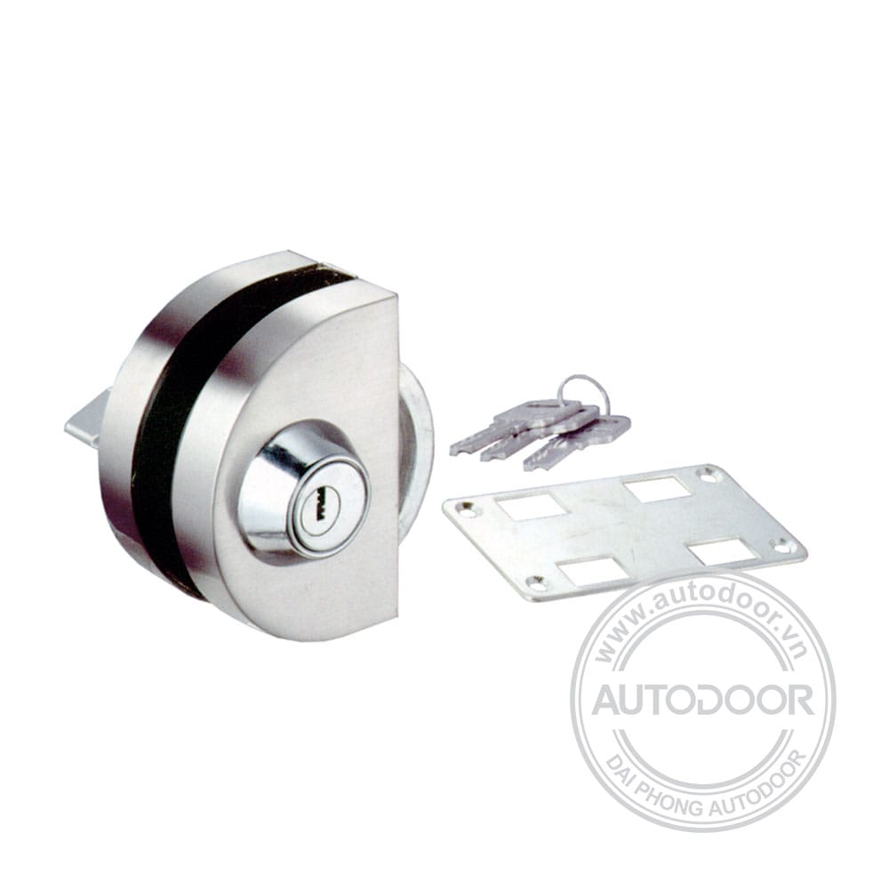 Khóa cửa kính bán nguyệt 1 cánh