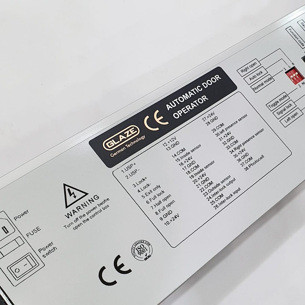 Cửa trượt xếp lớp tự động Glaze - Ảnh 2