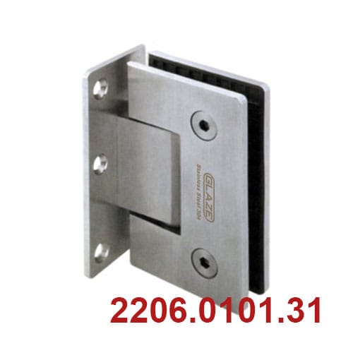 Bản lề cửa kính 2206-GW90° một bên