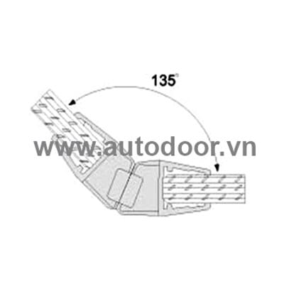 Nẹp ngăn nước nam châm 135° - Ảnh 3