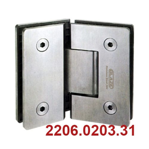 Bản lề cửa kính 2206-GG135°