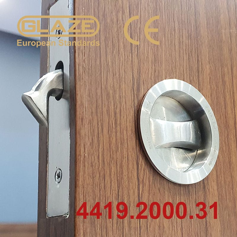 Khóa cửa trượt lùa inox - Ảnh 3