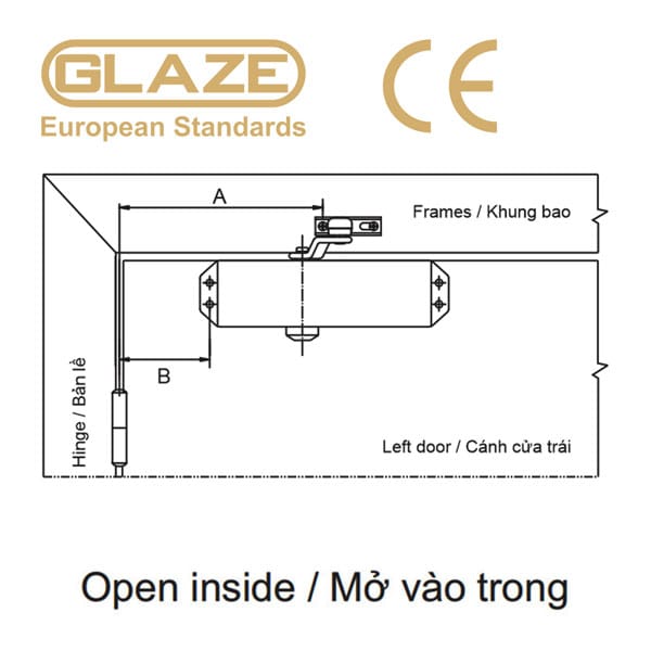 Tay đẩy hơi DCL-051 - Ảnh 4