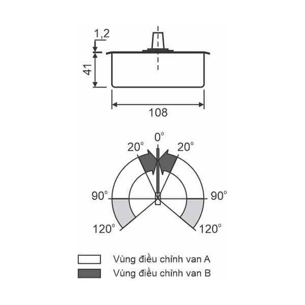 Bản lề sàn 100kg Glaze - Ảnh 4