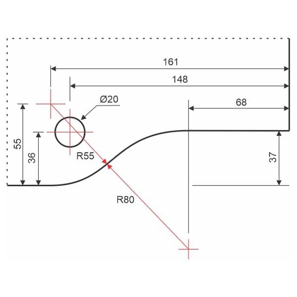 Kẹp kính đỉnh cửa bản lề sàn - Ảnh 4