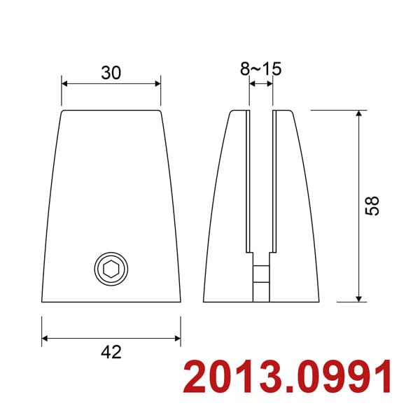 Kẹp vách ngăn bàn làm việc 01 - Ảnh 4