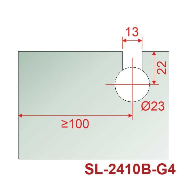 Cửa kính trượt lùa Glaze 2410B-G4 - Ảnh 4