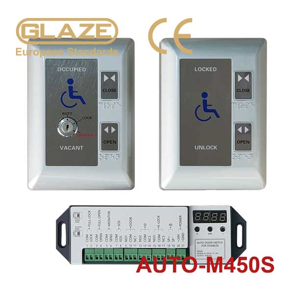 Công tắc mở cửa cho người khuyết tật có chìa khoá