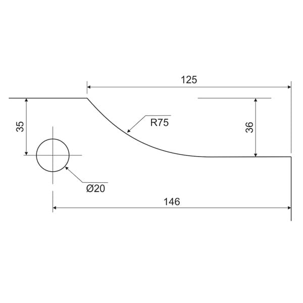 Kẹp kính trên cửa bản lề sàn loại S - Ảnh 3