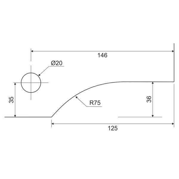 Kẹp kính đỉnh cửa bản lề sàn loại S - Ảnh 3