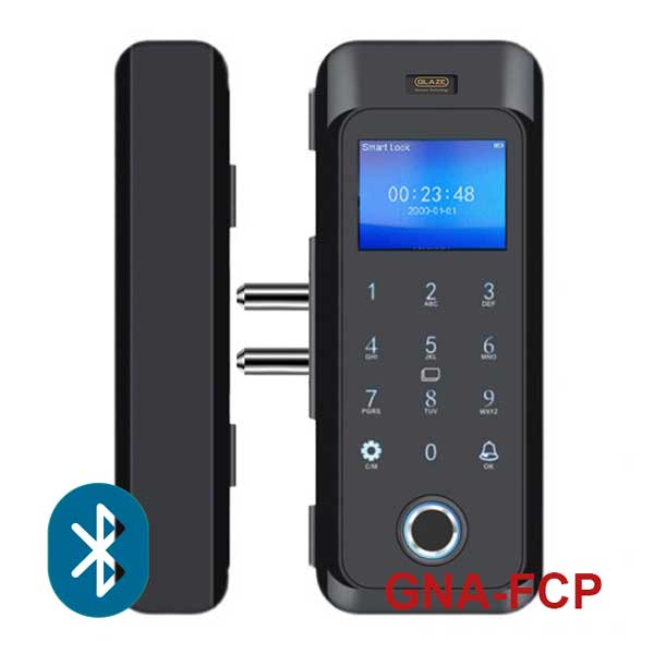 Khóa cửa kính vân tay GNA