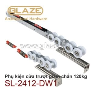 Phụ kiện cửa trượt lùa giảm chấn 120kg
