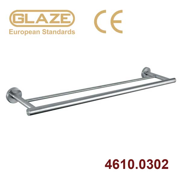 Giá treo khăn đôi inox 304
